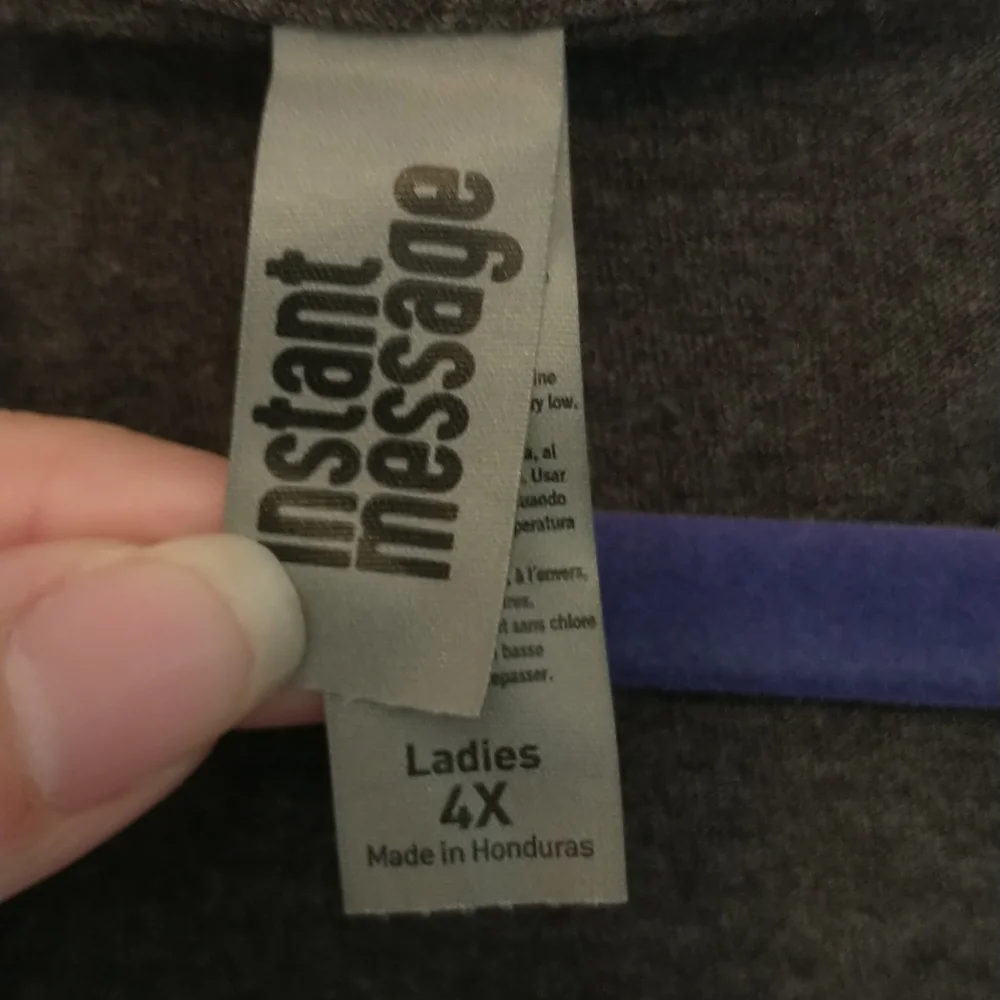 Instant message dark grey the office long sleeve t-shirt - Picture 3 of 5